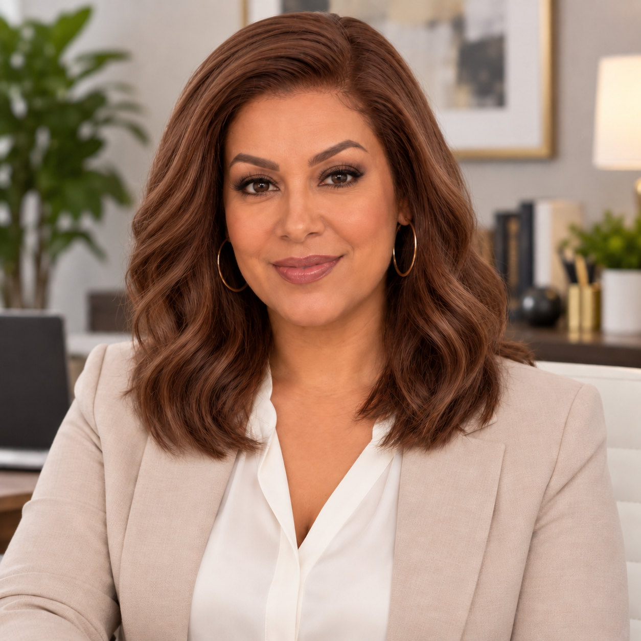 Monica Human Hair Wig | 13×4 Lace Front | Straight Bob | Hot Chocolate Brown | 8–16 Inch - Image 2