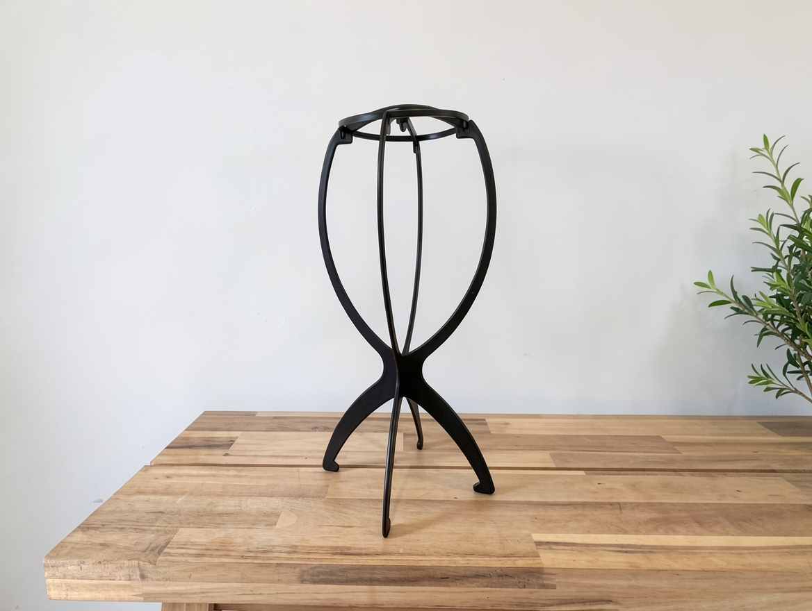 Kindred 13-Inch Wig Stand | Lightweight Hair Storage & Drying Stand - Image 7