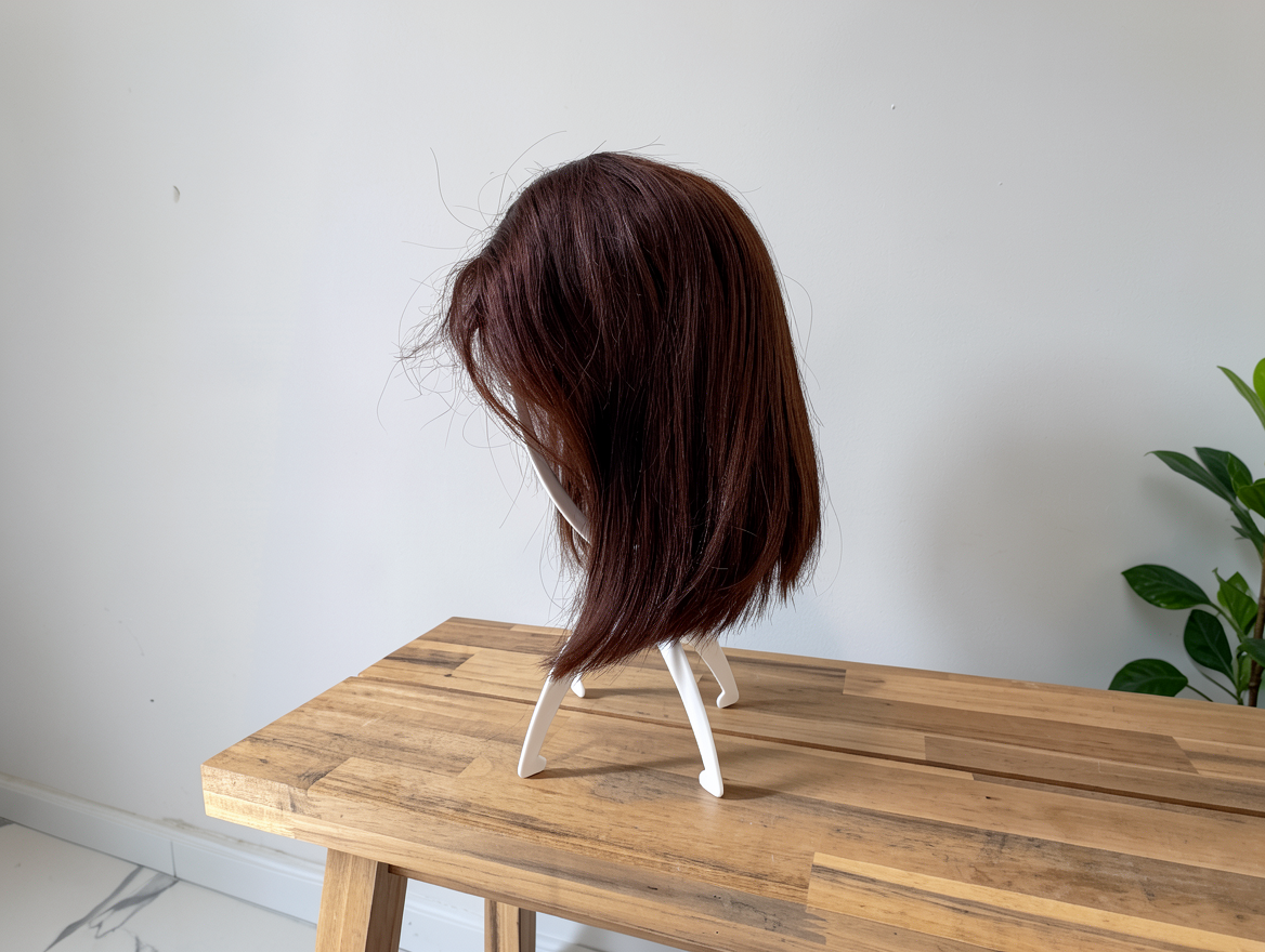 Kindred 13-Inch Wig Stand | Lightweight Hair Storage & Drying Stand - Image 9